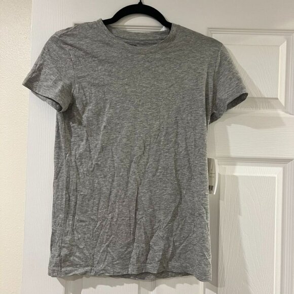 Vince Essential Pima Cotton Gray Crewneck Neck T-Shirt Size Small NWT - Picture 3 of 7